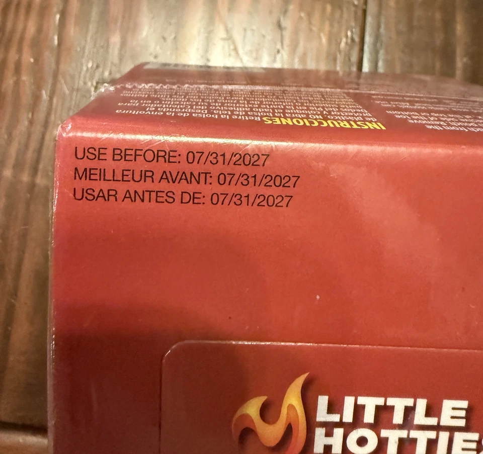 NEW Little Hotties Adhesive Toe Warmers 30 Pairs Box SEALED ex 7/27 - Image 4 of 4