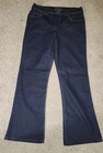 Nine West Arianna Bootcut Jeans Dark Rinse Wash Denim Stretch New 12/30 Average  — photo 3