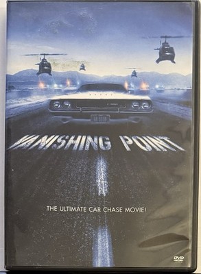 Vanishing Point DVD 1971 Barry Newman/Cleavon Little Car Chase OOP US R1