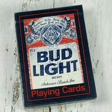 Vintage Bud Light Playing Deck of  Cards # 371 New Sealed