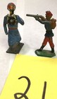 Lot of 7 WWI era Misc. Dimestore Miniature Soldiers (Lead & Metal) (#21) — photo 8