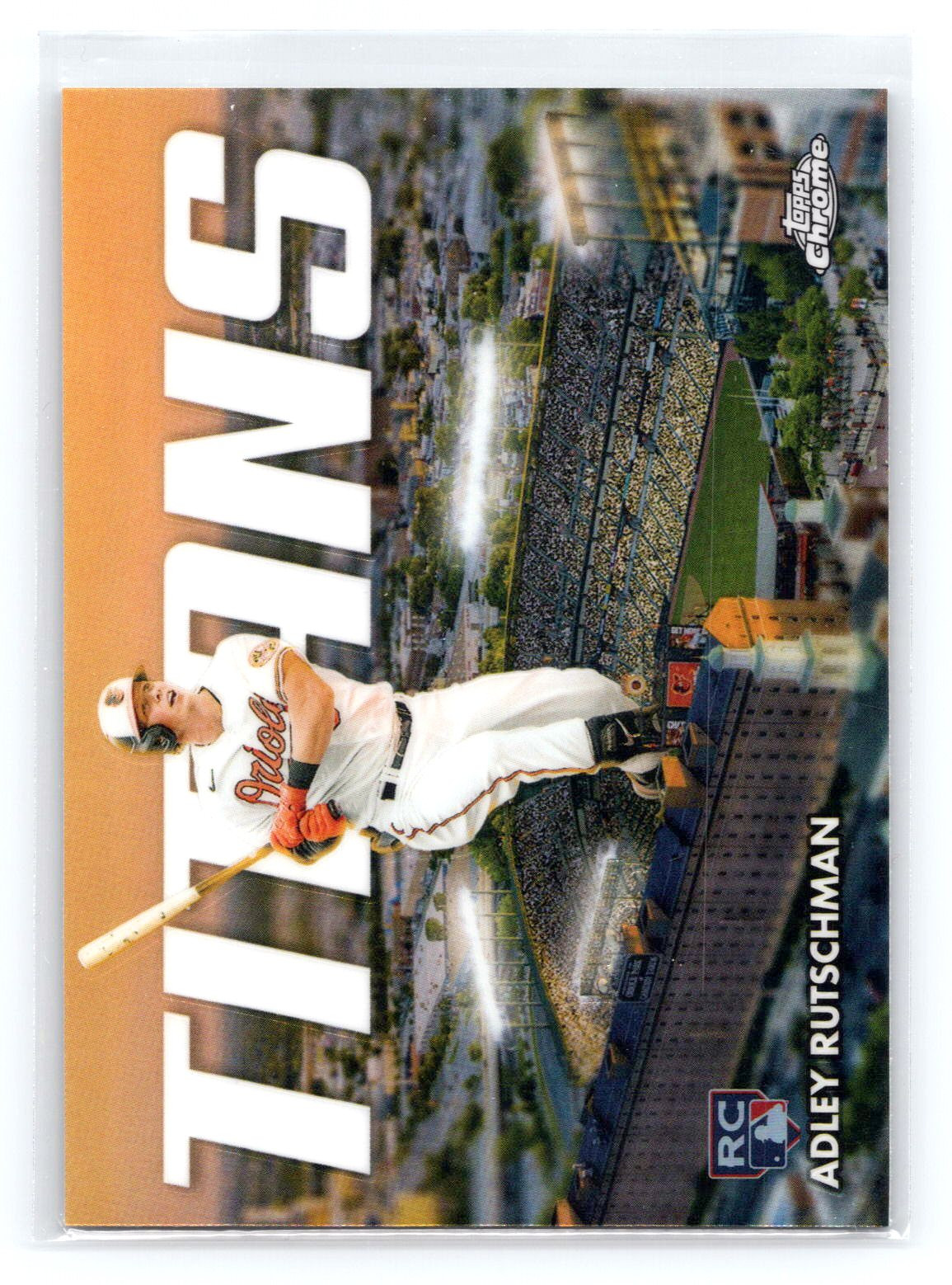 2023 Topps Chrome Adley Rutschman Titans Baltimore Orioles