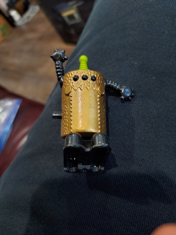 Vintage 1998 Sonic Drive-In Wacky Pack TOT BOT Tater Tot Robot wind-up Toy