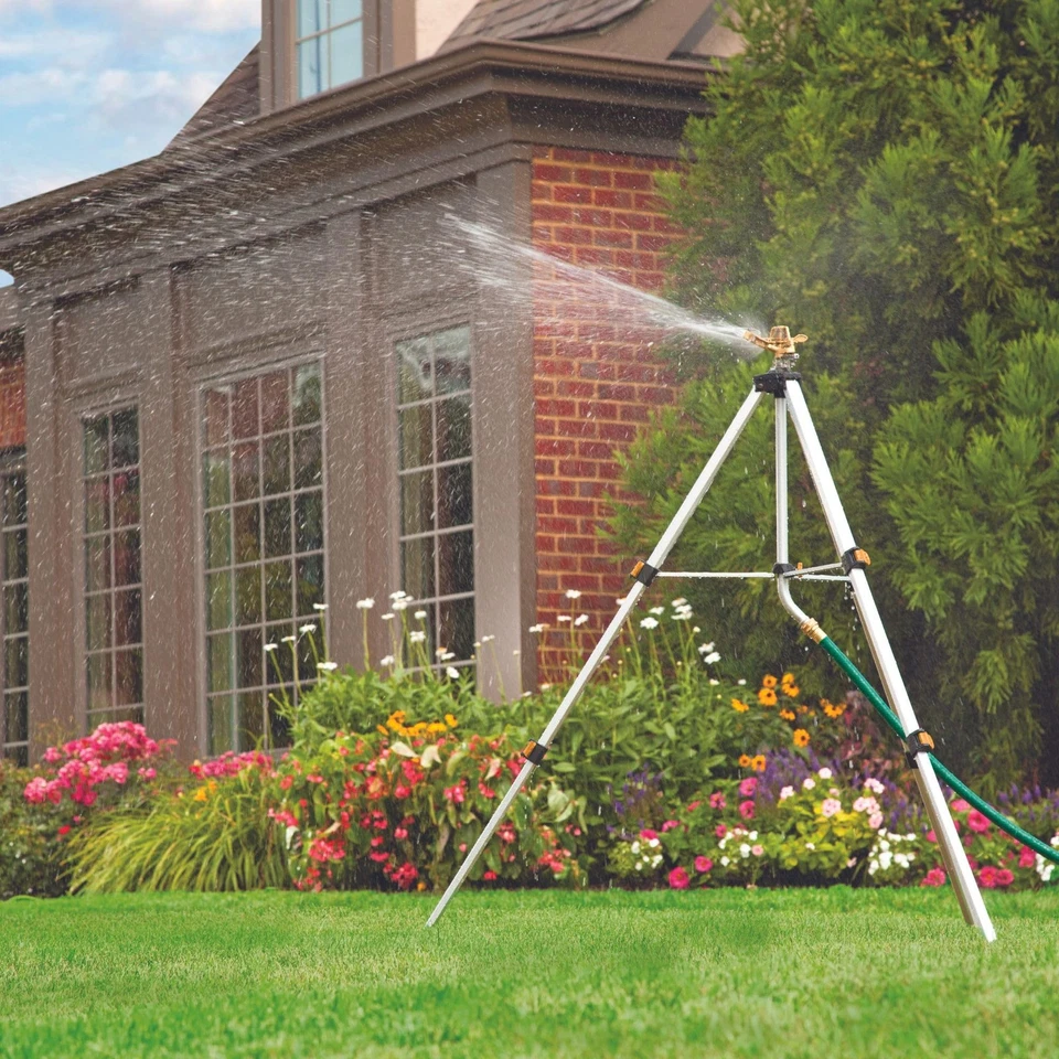 Металлический пульсирующий спринклер Melnor 65162AMZ с комплектом QuickConnect комплект Amazon... - Изображение 2 из 4