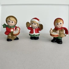 vintage homco christmas kids band 5564 home interior 80s holiday decor