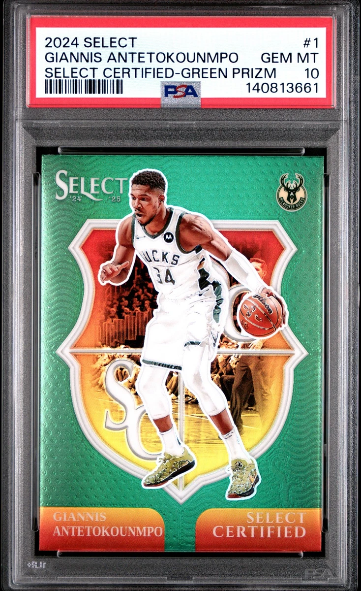 Giannis Antetokounmpo Professional Sports 10 Graded Basketball