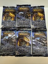 6x World of Warcraft Scourgewar Icecrown Factory Sealed Pack LOT - WOW TCG CCG