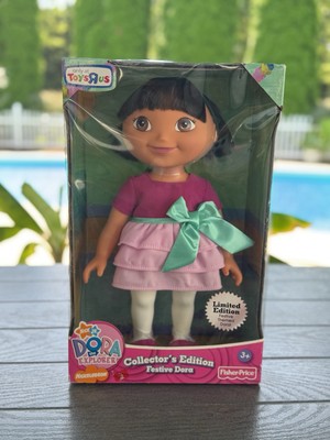 DORA the EXPLORER COLLECTORS EDITION FESTIVE DORA DOLL NIB RARE TRU Exclusive