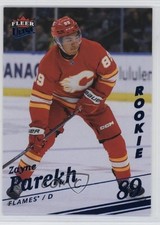 2025-26 Upper Deck Fleer Ultra Rookies Ice 89/100 Zayne Parekh #153 1t65