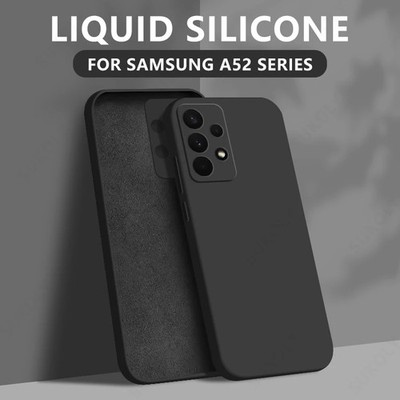 Liquid Silicone Soft Phone Case Compatible with Samsung Galaxy S25 S24 A56 A55