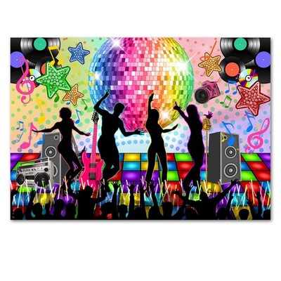 Disco Party Backdrop Vintage 70s 80s 90s Disco Themed Party Decorations Disco...