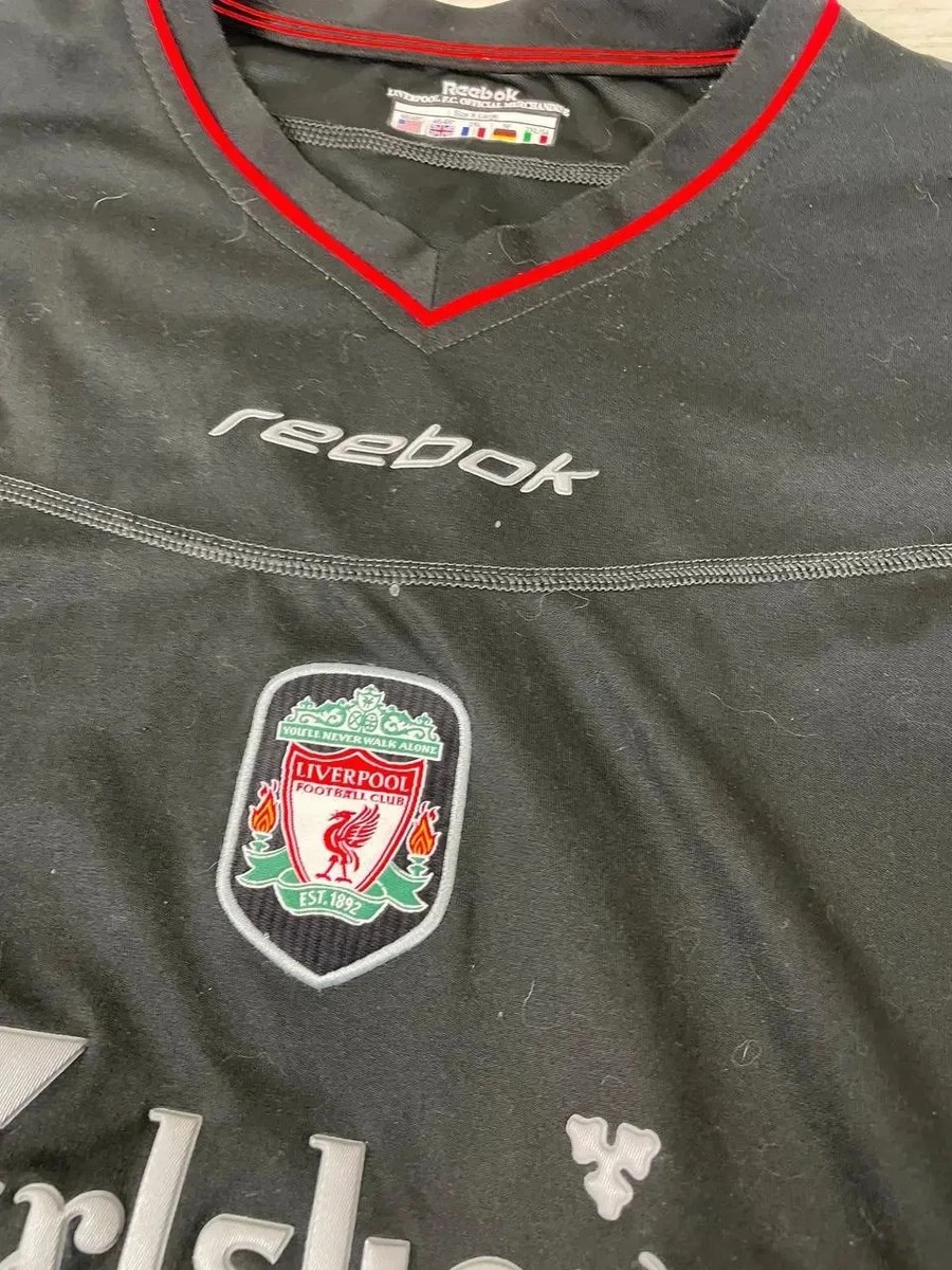 Reebok Liverpool 2002 2004 Away Shirt Soccer Jerseys Men Size XL