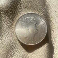 1946 ROMANIA Michael I Romanian Lady & Bird 70% Silver Coin Next To Unc Cond