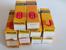Nr.10 DY802 PHILIPS NIB / NOS LOTTO Valvola Röhre Röhre Lampe Valve