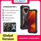 Global Cubot KingKong MINI 4 Rugged IP68 Waterproof Smart Phone 4.7'' 20GB+256GB