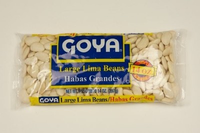 Goya Large Lima Beans - Habas Grandes 14 oz