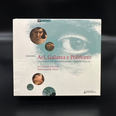 Handel ACI, GALATEA E POLIFEMO Haim Piau Mingardo [Veritas CD Box Set] SEALED