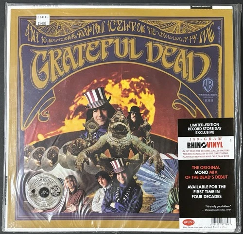 Grateful Dead Self Titled Rare 180g RSD Exclusive Mono Warner Rhino Sealed LP