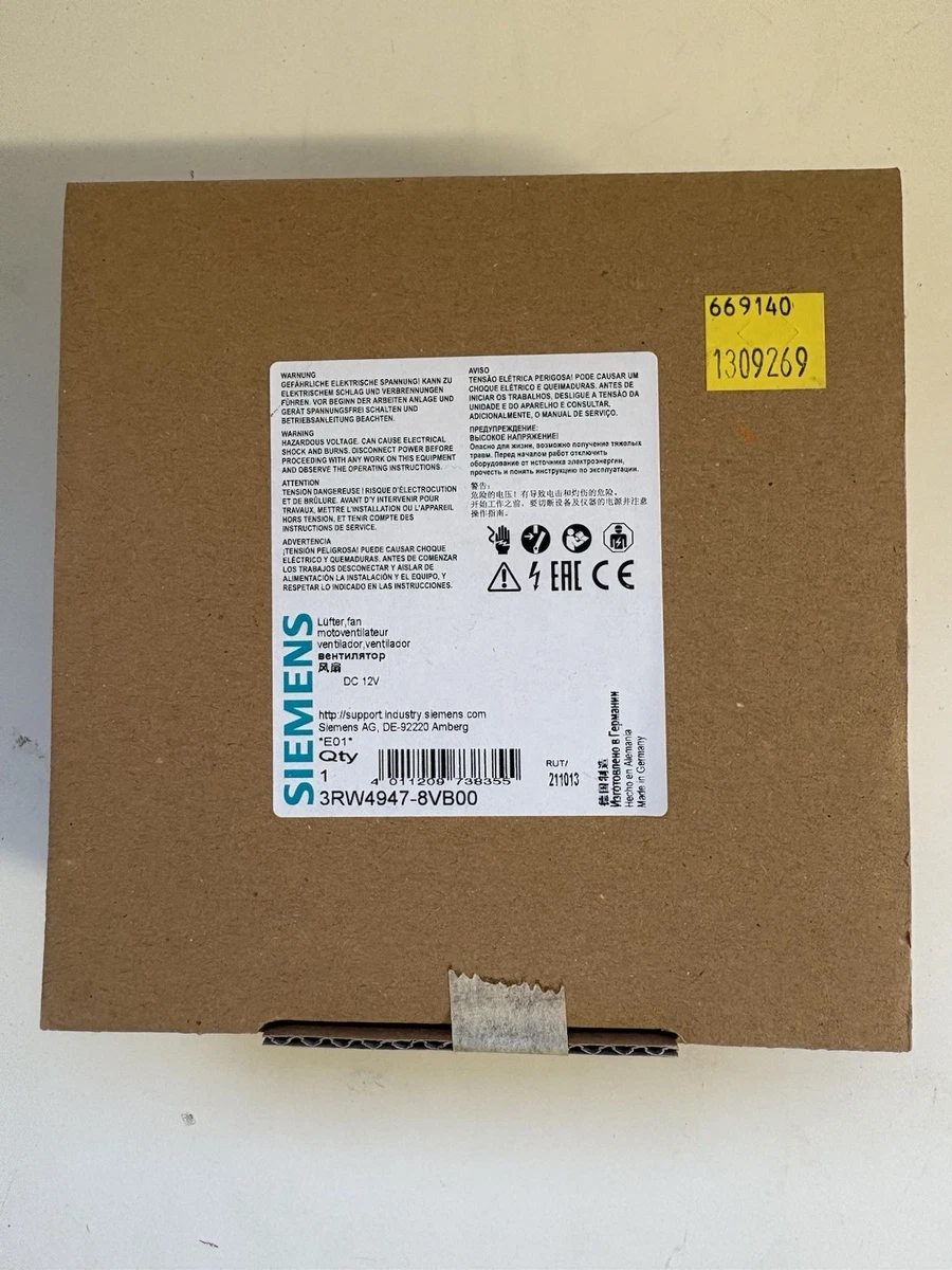 SIEMENS 3RW4947-8VB00 Lüfter für SIRIUS Softstarter 