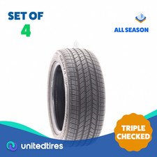 Set Of 4 Used 22550r17 Bridgestone Turanza Quiet Track 94v - 7.5-832 Set Of 4 Used 22550r17 Bridgestone Turanza Quiet Track 94v - 7.5-832
