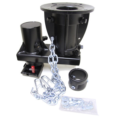 Convert-A-Ball Adjustable Cushioned 5th Wheel to Gooseneck Adapter 7-1/2'' Offset