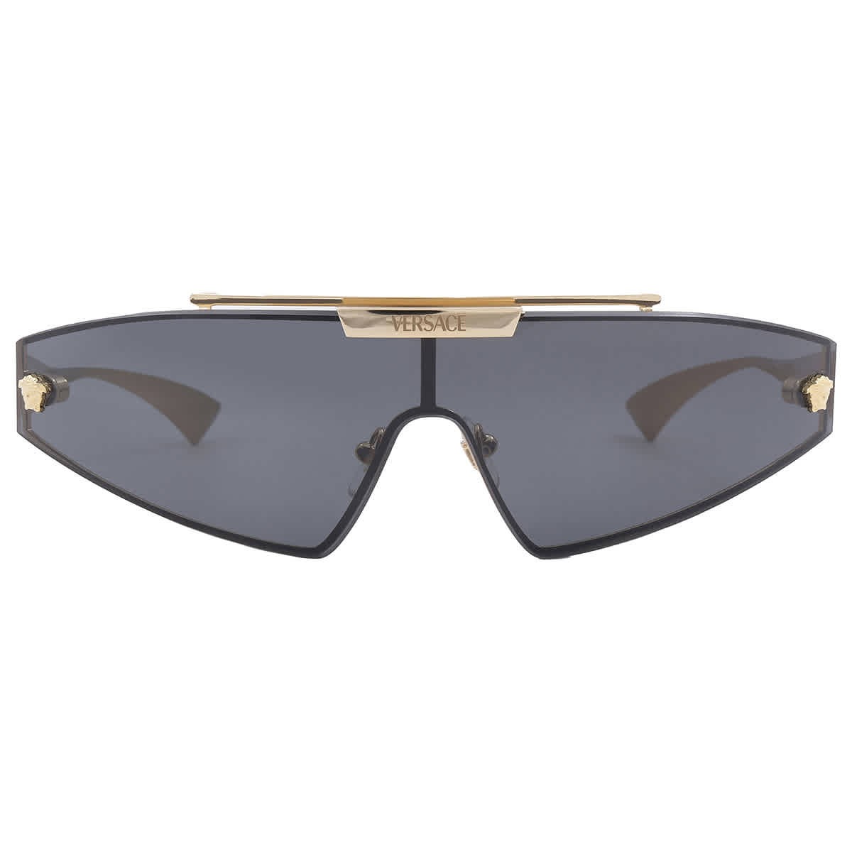 Versace Grey Shield Ladies Sunglasses VE2265 100287 44 VE2265 100287 44 thumbnail 2