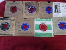 Lot Of 45s Records. Various Artists. 7 Records Total