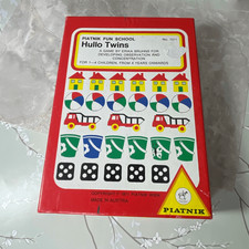 Hullo Twins Piatnik Fun School from Austria observation  concentration cards