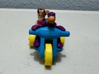 Vintage Flintstones Toy Lot 3pc Dino Pebbles Bamm-Bamm Vehicle Figures 90s — photo 4