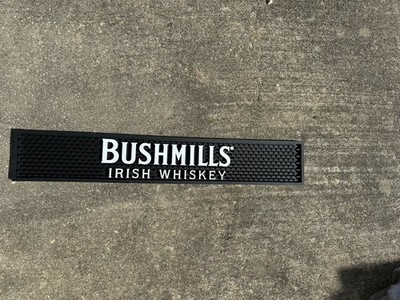 Bushmills whiskey rubber bar Rail Mat new