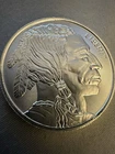 1 oz 999 Silver Round Buffalo Design Elemental Mint Coin
