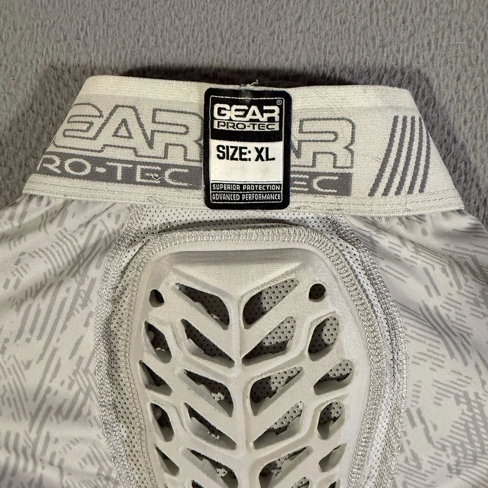Pantalones deportivos de fútbol Gear Pro-Tec BSN faja 5 almohadillas para hombre talla XL gris protector Foto 4 de 4