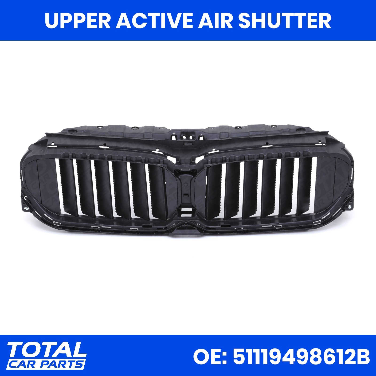 AIR DUCT FRONT UPPER ACTIVE INTAKE SHUTTER FOR BMW 5 SERIES G31 LCI 2020-2026