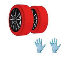 CALZE da Neve Catene auto COMPATIBILI con FIAT 500  sezione ruote 175/65-14