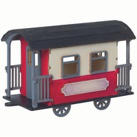 Kuhnert Bastelset Kreativset Eisenbahnwagon Wagon Zug Zum Zusammenbauen Aus Holz