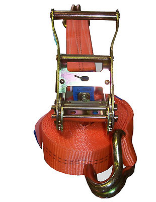 10x Spanngurt Zurrgurt Ratschengurt 2t 6m 1000daN, 2 Tonnen 35mm Spitzhaken (16)