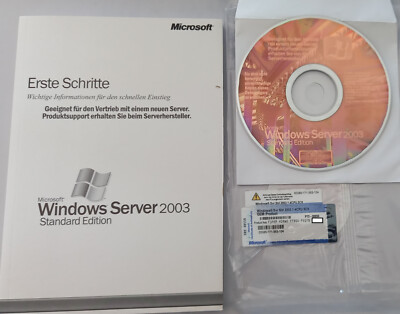 Microsoft  Windows Server 2003 Standard - 32-Bit - Deutsch - P73-00656