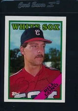 1988 Topps #309 Bill Long White Sox Signed Auto *19189