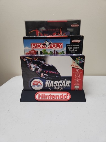 Nintendo, SNES and N64 Game In Box Display Stand, 3D Printed - Picture 4 of 7