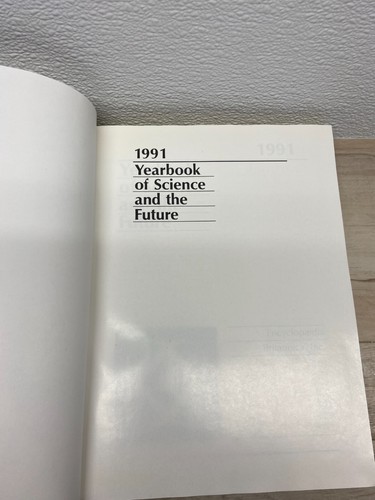 1991 Britannica Yearbook Of Science And The Future Hardcover Encyclopedia - Bild 4 von 7