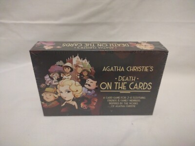 Agatha Christie's Death on The Cards Game - Brandneu, Sealed (2019)