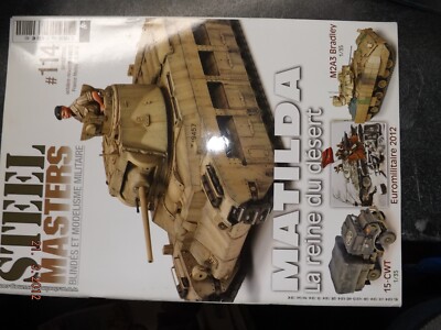Magazine Steel Masters N°37 - Sujets : Merkava, M4A2 à Iwo Jima, Sahariana AS42 - Occasion