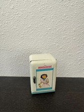 Vintage TRADE MARK MODERN TOYS Japan TIN LITHO DOLL-SIZE REFRIGERATOR