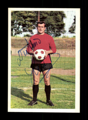 Dietmar Linders MSV Duisburg 1967-68 Bergmann Sammelbild Original Signiert