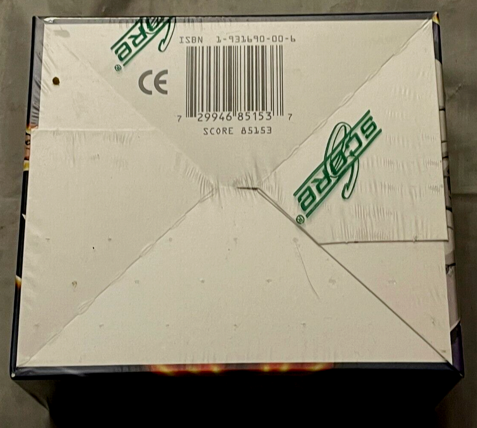 2002 SCORE DRAGON BALL Z SENZU BLAST FACTORY SEALED TRADING CARD BOX