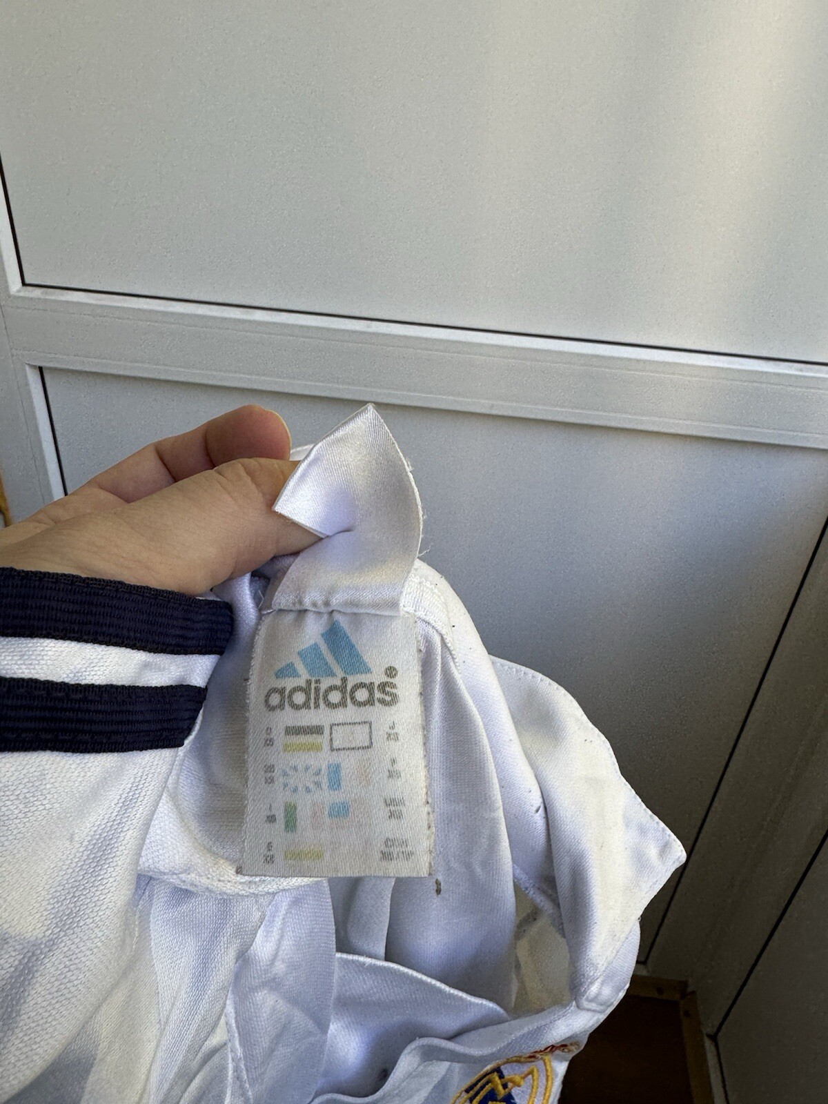 2005/06 Real Madrid Home Jersey #9 Ronaldo Adidas Soccer Football R9  XS S thumbnail 7