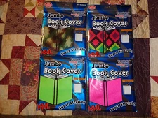 4 It's Academic Premium Edition Jumbo Book Covers XXL Super Stretchy New Lot 14
