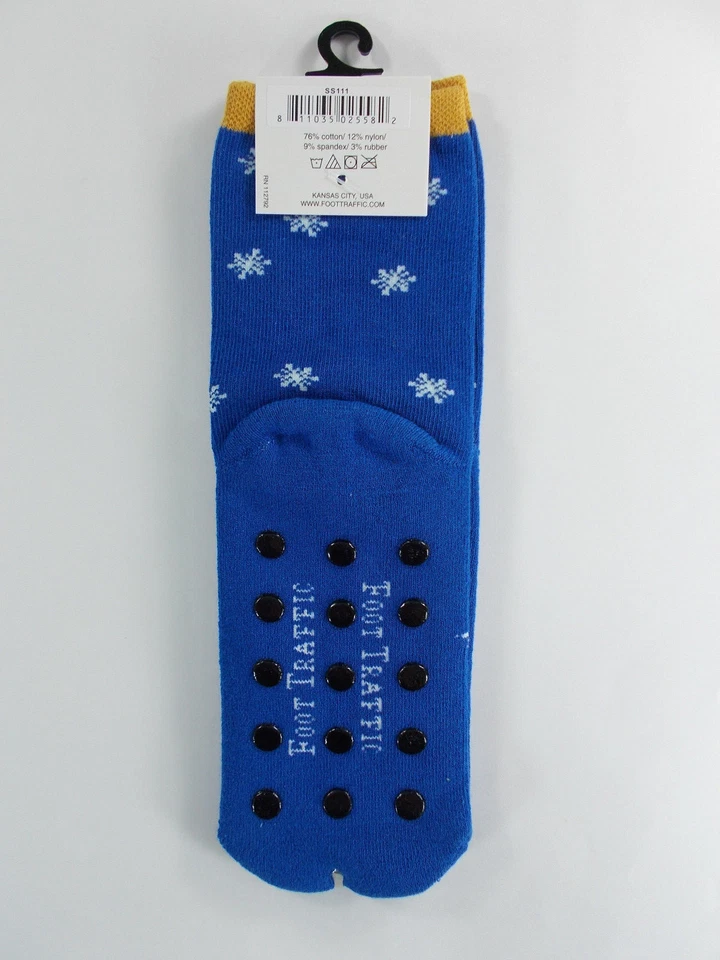 全新带标签 Foot Traffic 女式拖鞋袜胡桃夹子-很棒的礼物创意 — 第 3/3 张图片