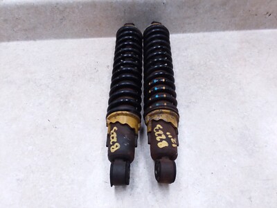 Suzuki 550 Triple GT GT550 Indy Rear S&W Shocks Shock Pair RUST