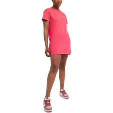 Champion Women's Plus Size 3X pink Chest Pocket Embroidered Logo T-Shirt Dress